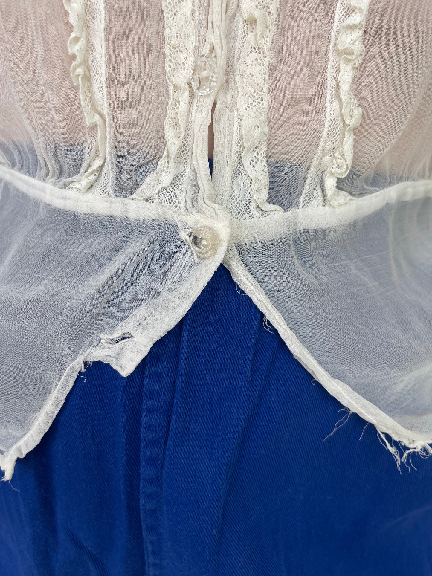1930s Silk Blouse