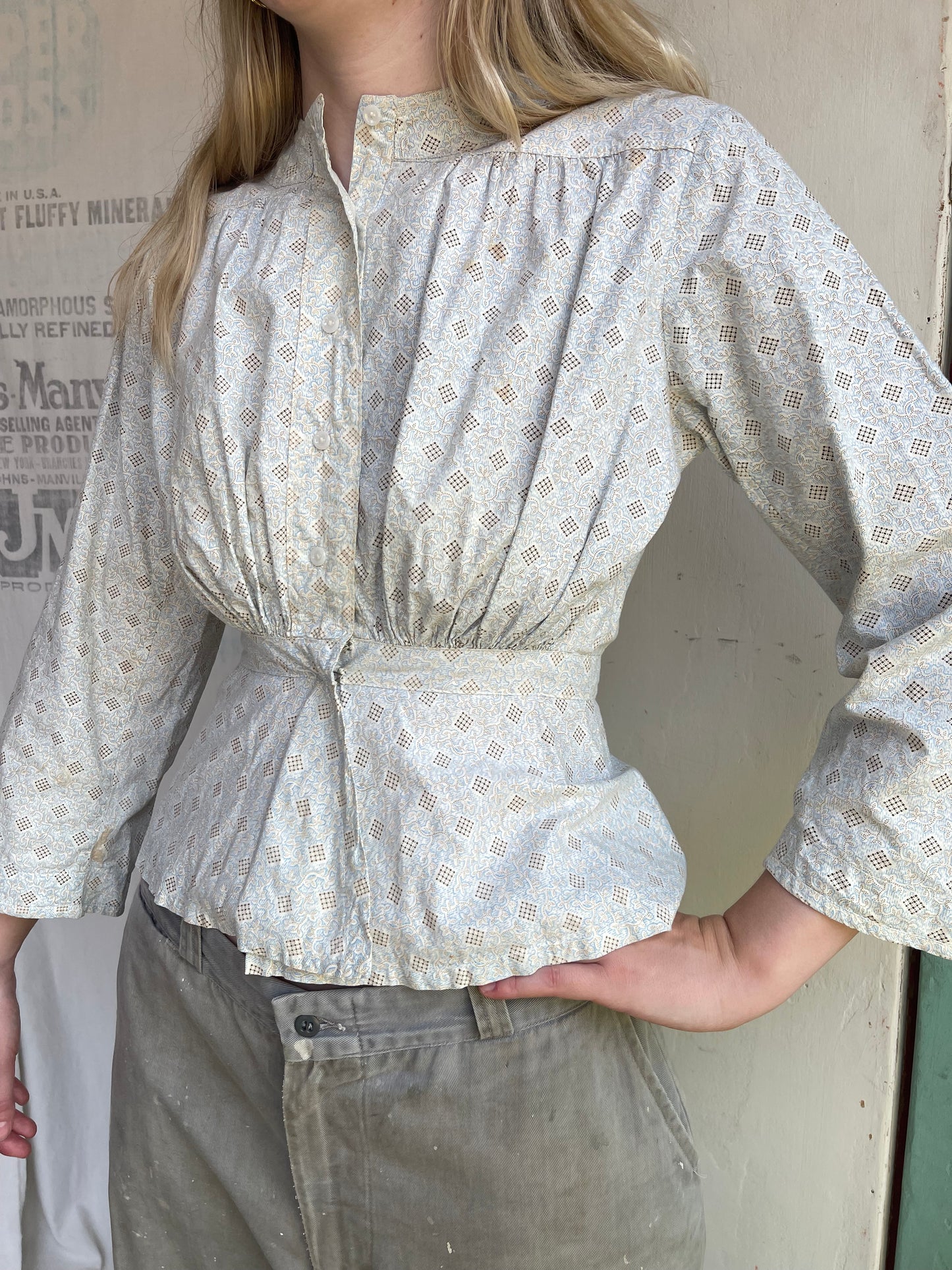 Early 1900s Cotton Top