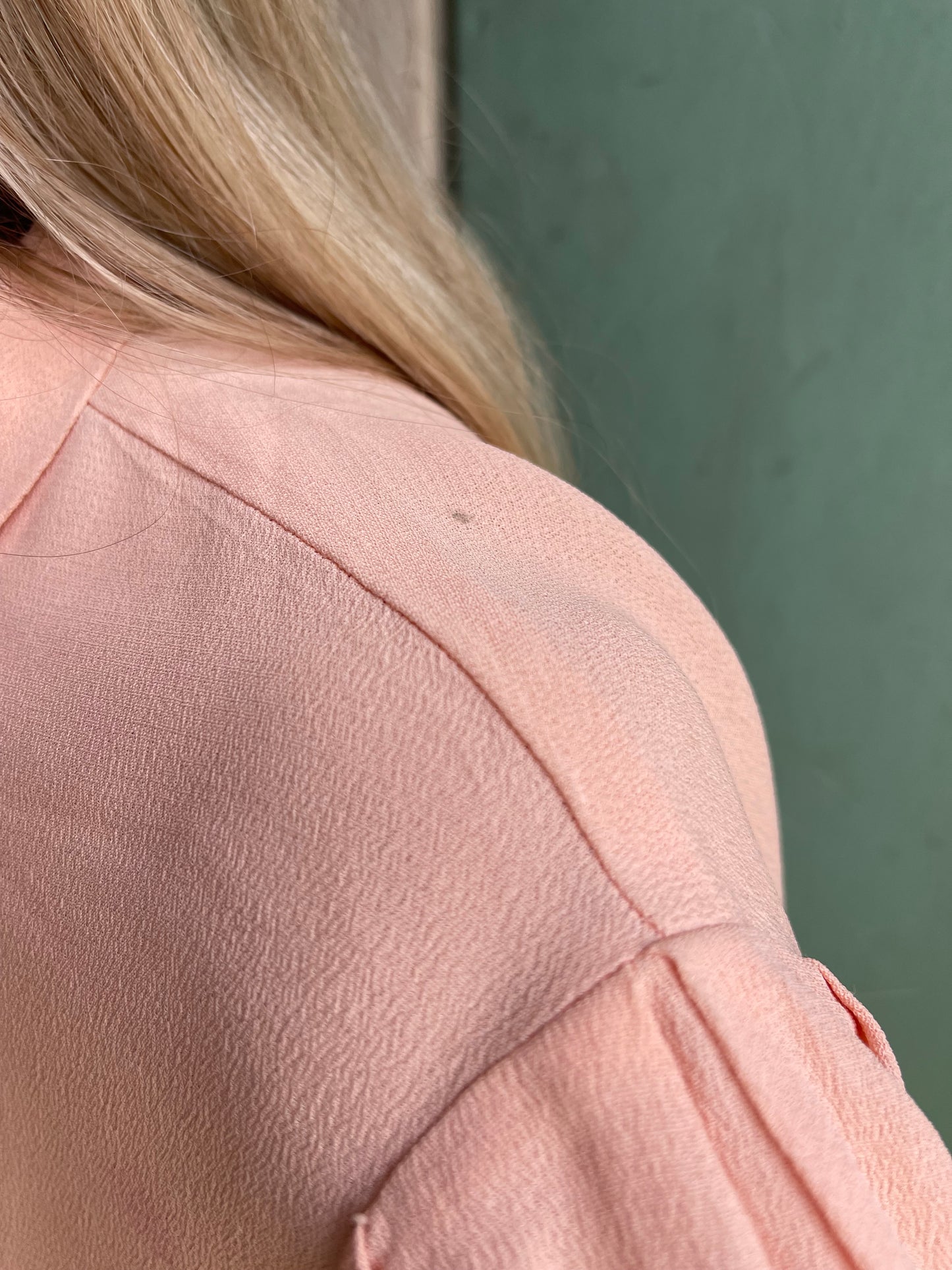 1940s Crepe Blouse