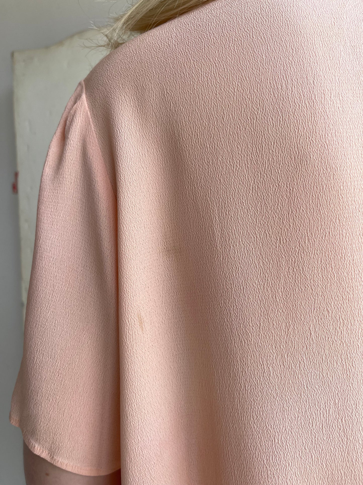 1940s Crepe Blouse