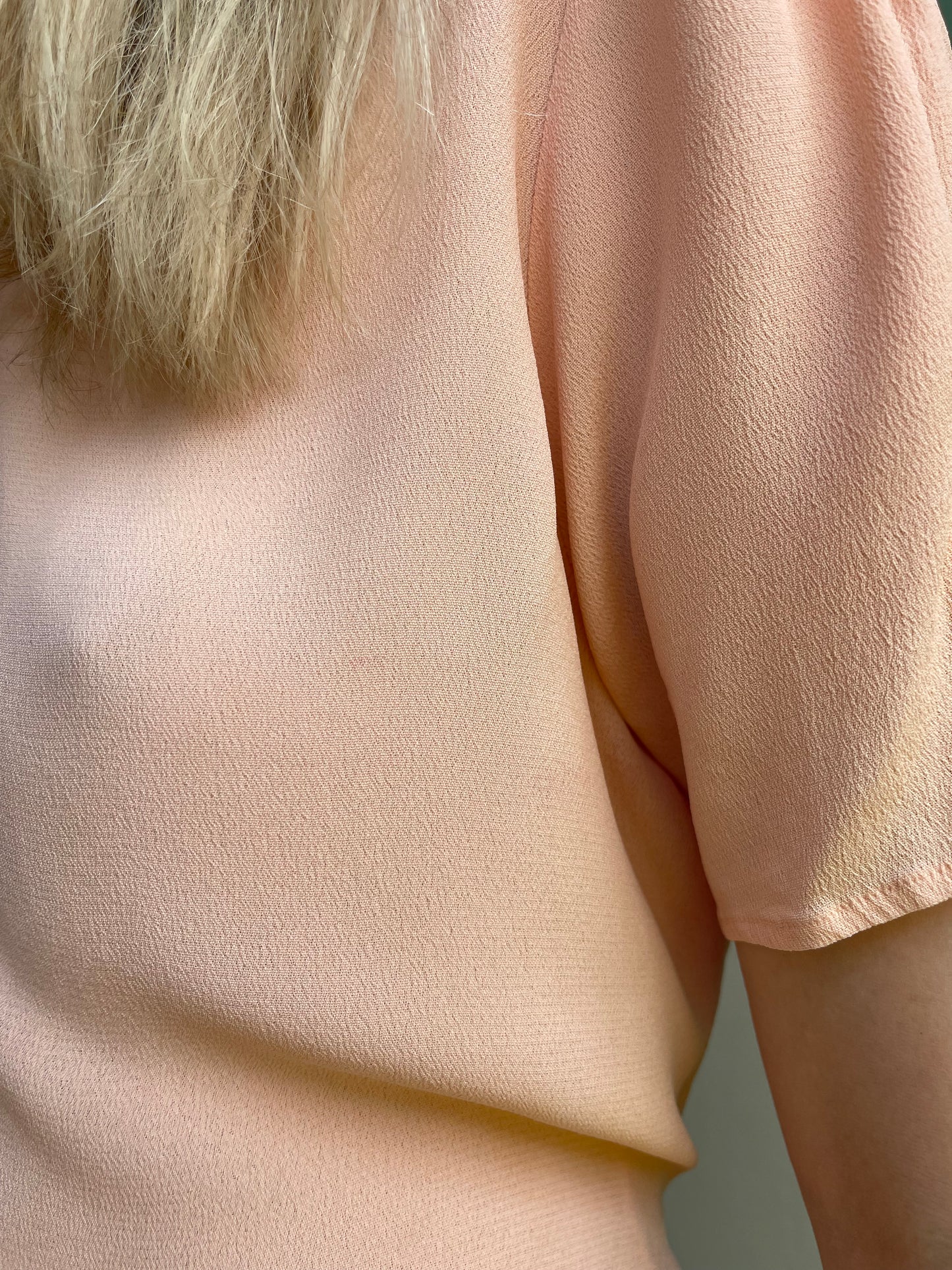 1940s Crepe Blouse