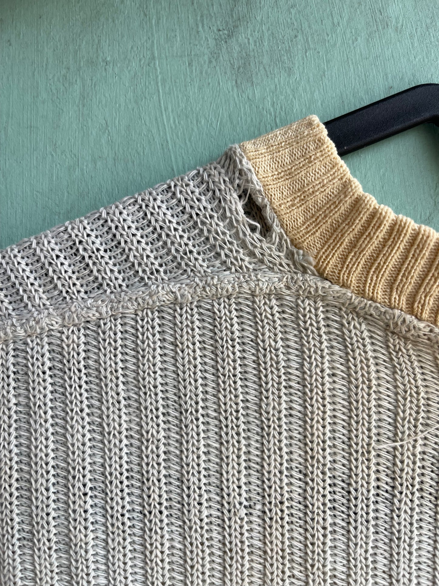 1940s Cotton Knit Top