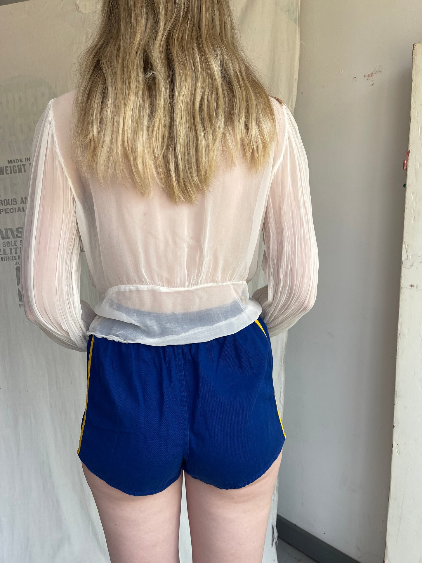 1950s 1960s Cotton Gym Shorts