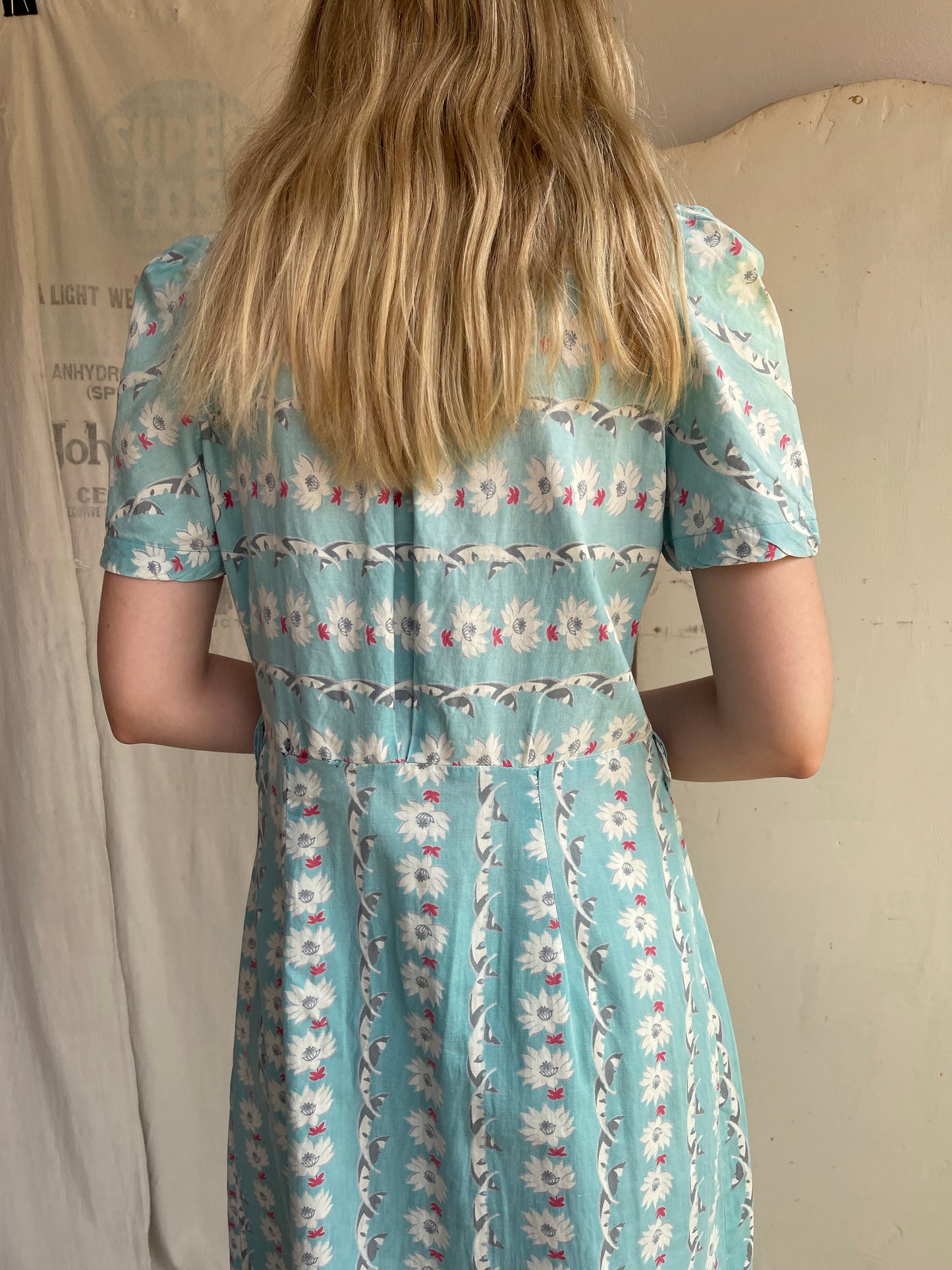 1930s Feedsack Dress