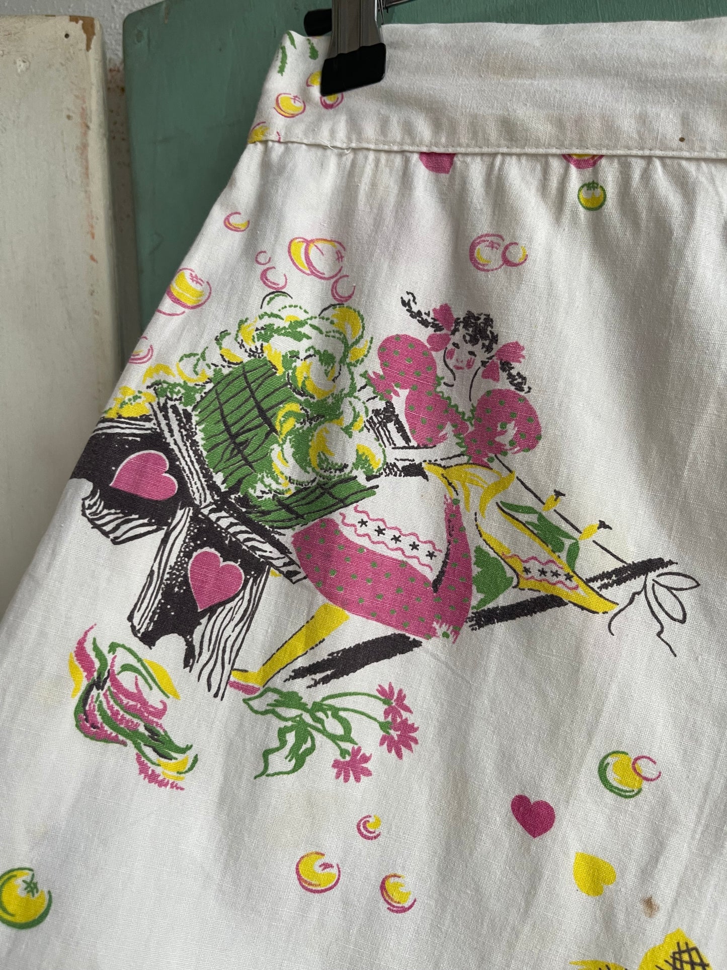 1940s 1950s Novelty Print Shorts