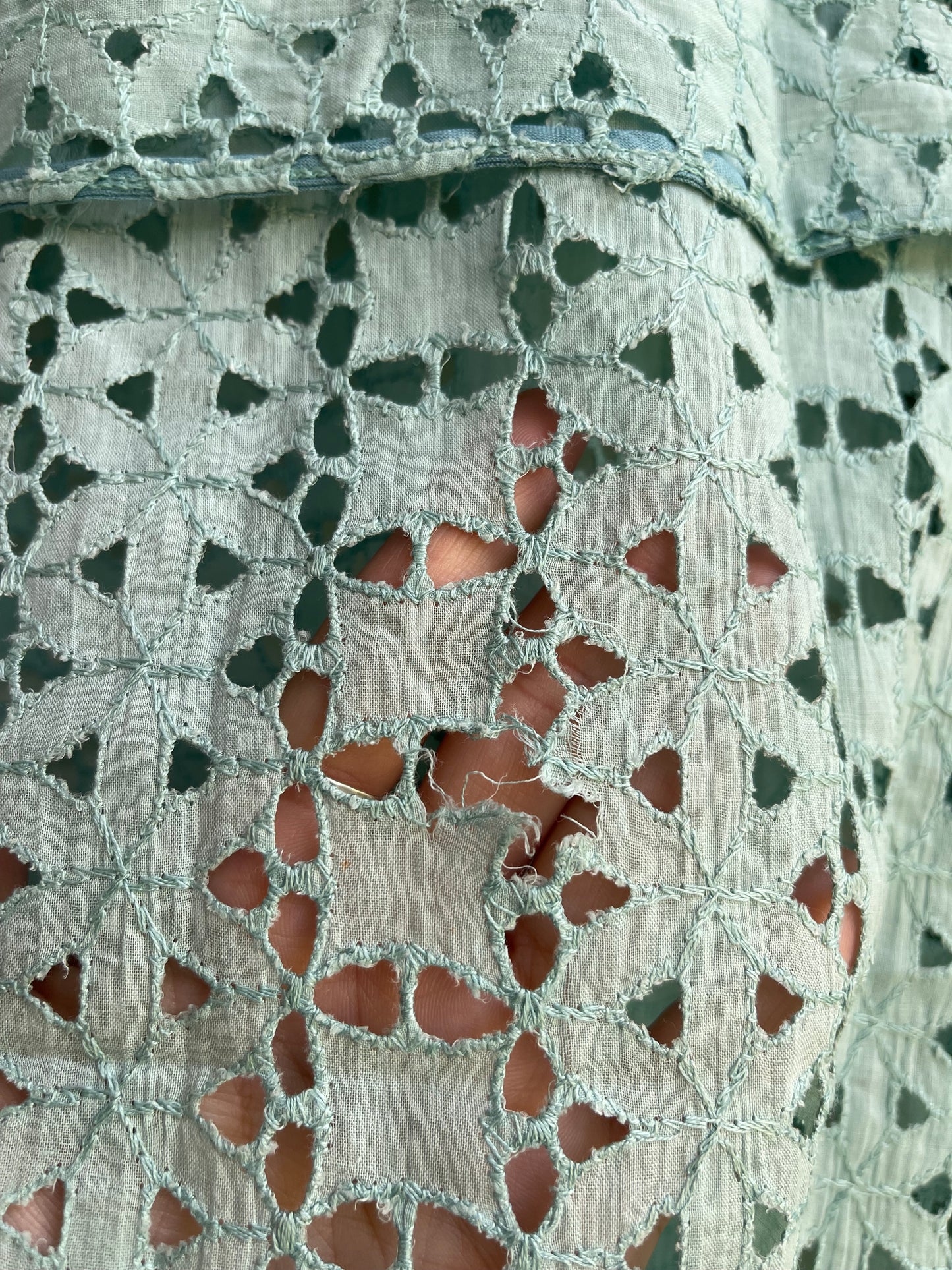 1930s Eyelet Dress