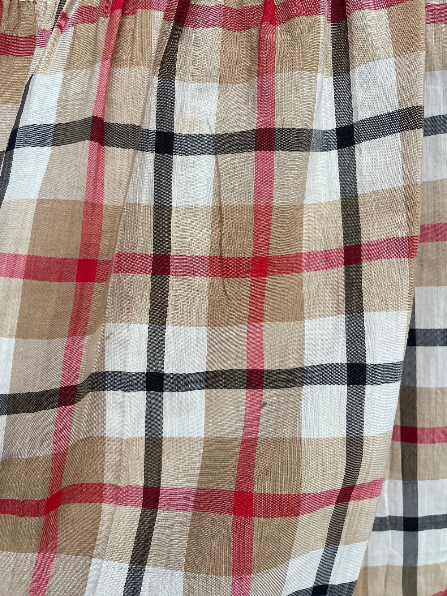 1920s Plaid Drop Waist Dress