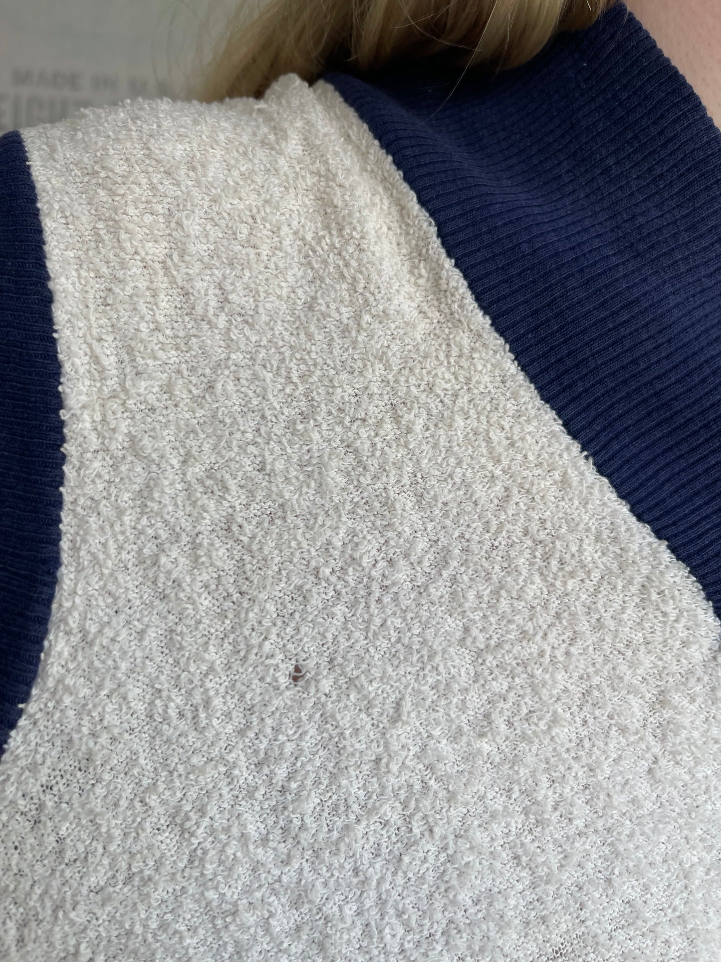 1940s Terry Cloth Cotton Top