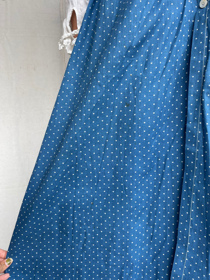Early 1900s Calico Work Apron
