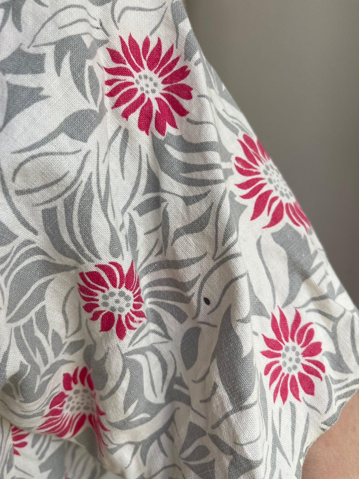 1940s Feedsack Bolero Tie Top