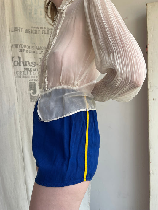 1950s 1960s Cotton Gym Shorts