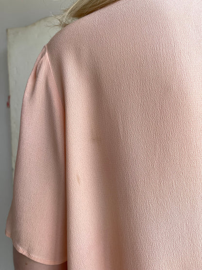 1940s Crepe Blouse