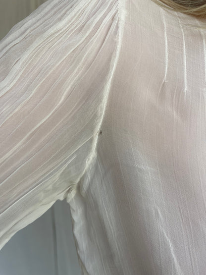 1930s Silk Blouse