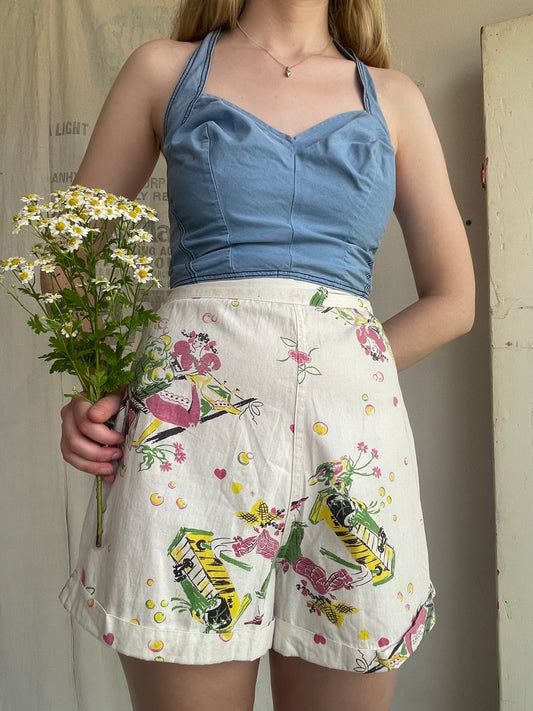 1960s Halter Sun Top
