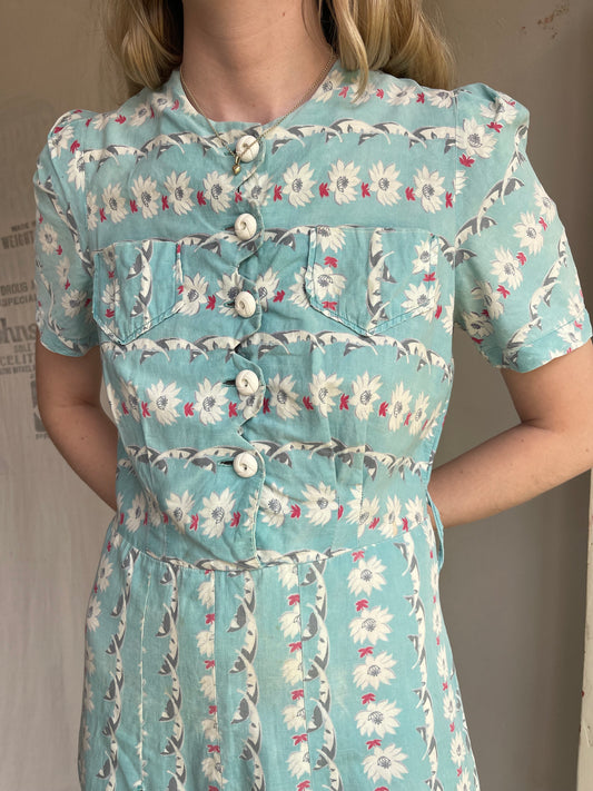 1930s Feedsack Dress